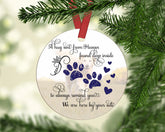 Personalised Pet Christmas Ornament - Ceramic Ornament - MDF Ornament - Christmas Tree Hanging ornament - Pet Memorial Ornament - Tree Décor - Craftellery